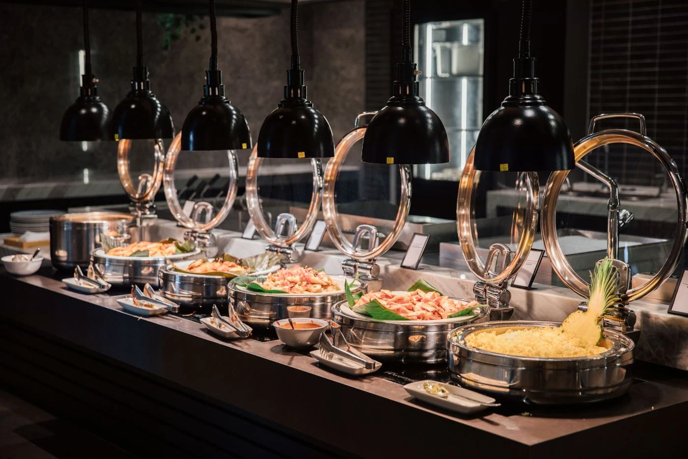 Illustrative catering setting for Leading Corporate Partners